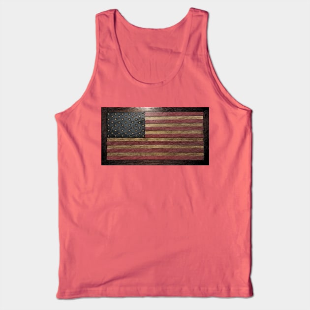 American flag Tank Top by Travis's Design 